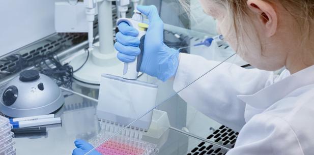 Onderzoek in laboratorium