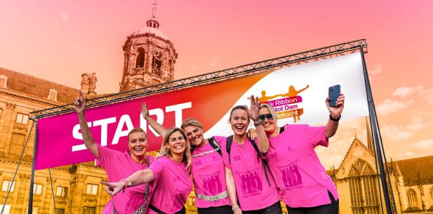 Pink Ribbon Dam tot Dam Wandeltocht